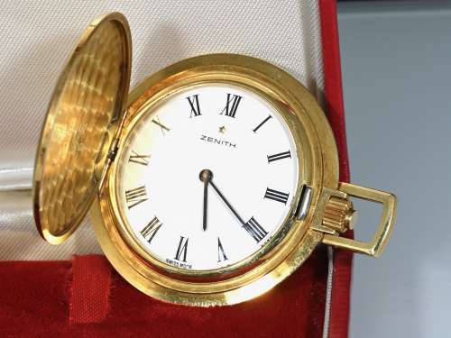 Orologio da tasca Savonette Anni ‘60 Oro giallo 18 carati